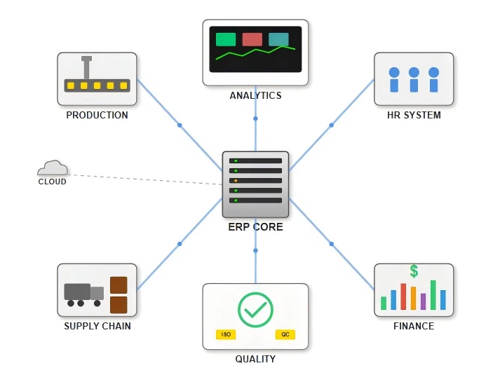 Enterprise Resource Planning And Production Optimization Enterprise Resource Planning And Production Optimization