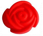 Silikona rozes formas smalkmaizītes kūku veidnes cepšanai