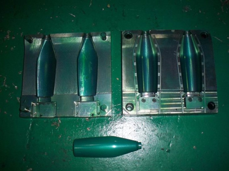 PET pudeles korpusa pūšanas veidne